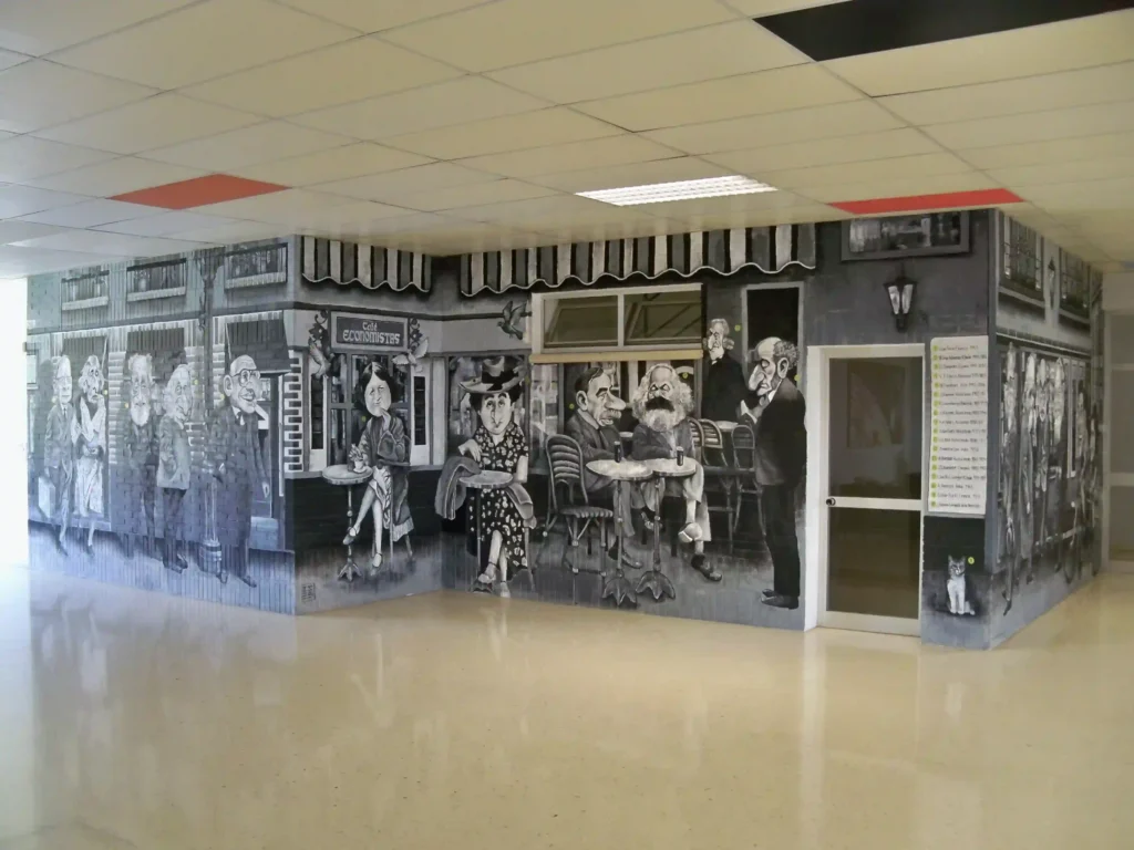 Mural en la UMA